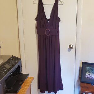 Plum dress
